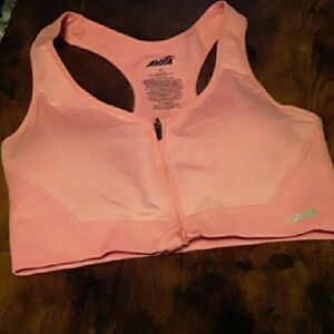 NWOT Avia Hot Pink Large Sexy Padded Wirefree Sports bra